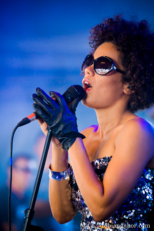 Beate Baumgartner, Parov Stelar Band, Félsziget Peninsula 2010